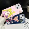S-Sailors Аниме Луна Закаленное Стекло Для Iphone 14 13 12 11 Pro Mini XS MAX 14Plus X XS XR Чехлы