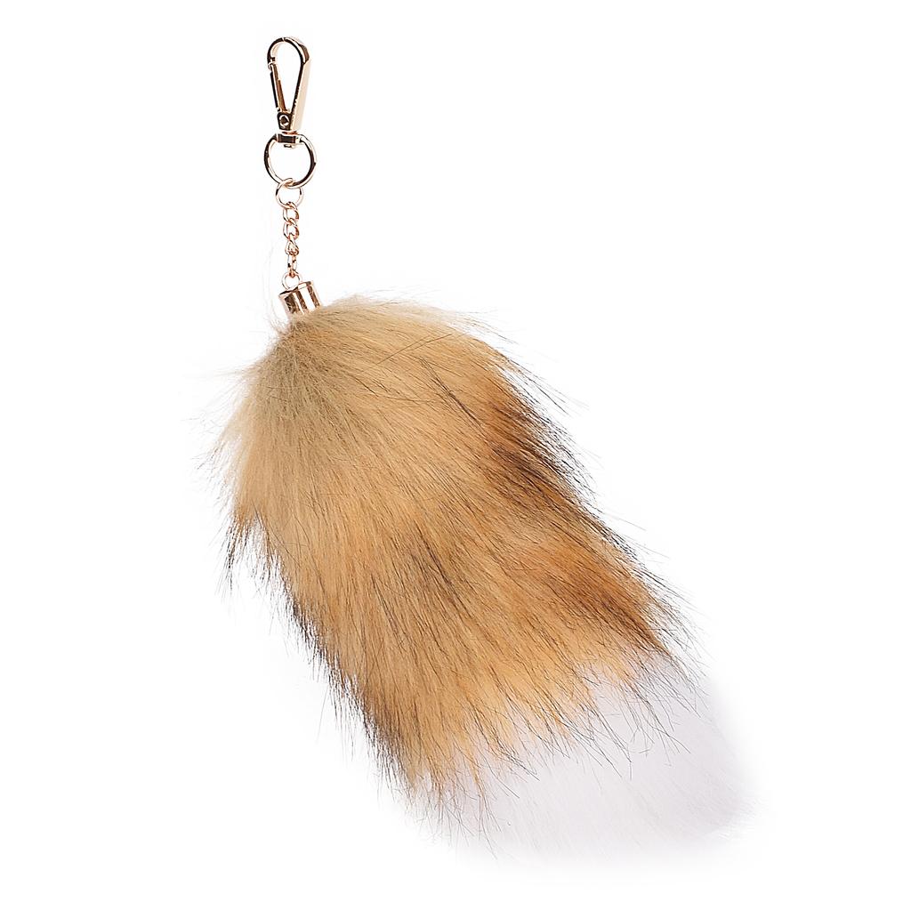 Модный брелок с имитацией лисьего волоса, хвоста, сумки, кулона, ювелирных изделий, плюшевых комиксов, шоу, реквизита для выступлений COS, фабрики