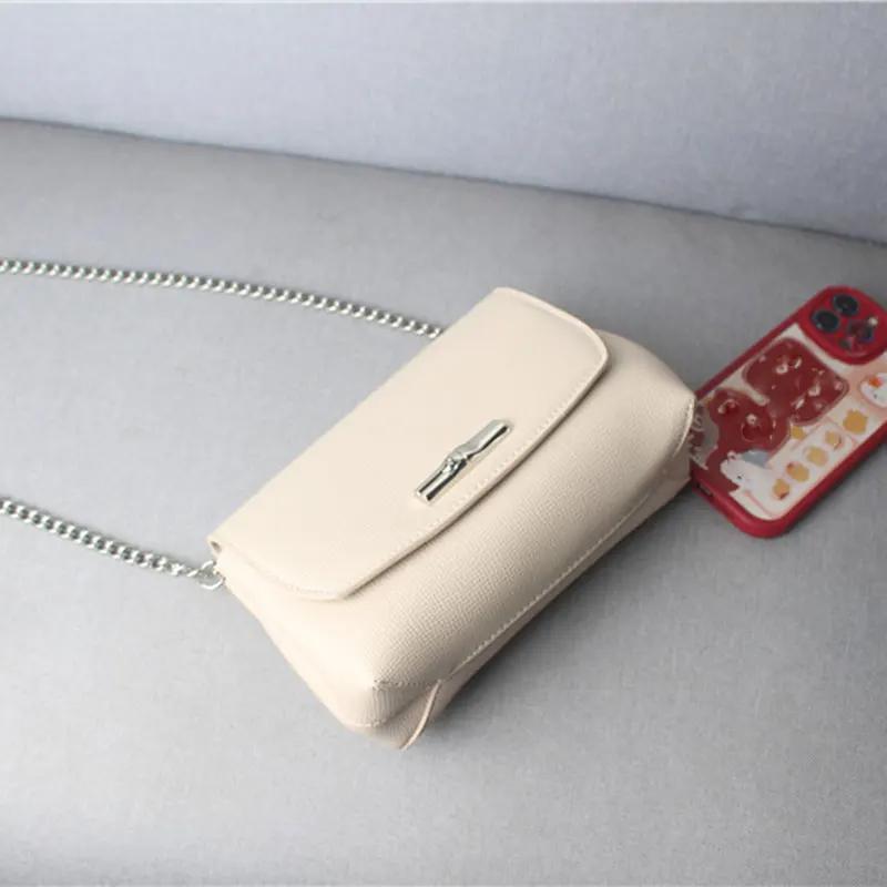 Новая женская кожаная сумка на одно плечо, диагональная сумка-трансформер, универсальная сумка для обеда, модная женская сумка