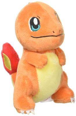 Sanei Boeki Pokemon ALL STAR COLLECTION Маскот Чармандер Ш7 x Г9 x В11см Плюшевый Маскот Покемон PM02