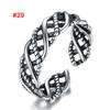 Thumb Rings Ladies Mens Toe Rings Adjustable Open Band Simple Exquisite Womens Ring