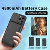 For iPhone 12/12Pro External Battery Charger Case Power Bank Cover