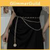 Trendy Korean Fashion Women's Waist Belt Chain Perfect For Dresses And Casual Looks