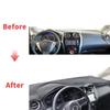 Подходит для Nissan Note E12 2014 2015 2016 2017-2020 Автомобильный коврик на панель приборов DashMat Солнцезащитный чехол на приборную панель Защитная ковровая накладка Аксессуары