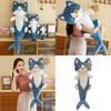 Shark Cat Creative Plush Toy Unique Eyed Catfish Stuffed Animal For Sleep Support