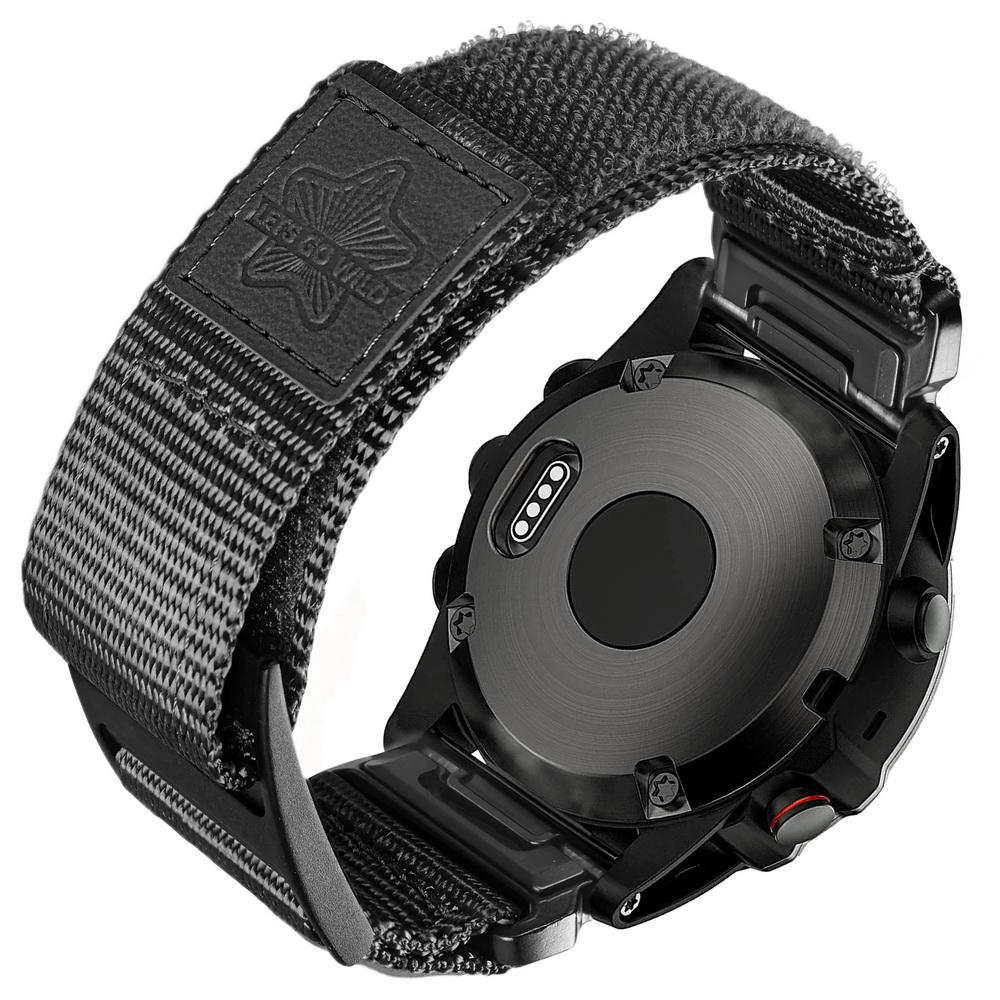 HEMSUT Ремни для часов Garmin Нейлоновый ремешок Quickfit 20 22 26 мм Спортивный ремешок на запястье для Fenix7 Forerunner/EPIX /Instinct /Tactix