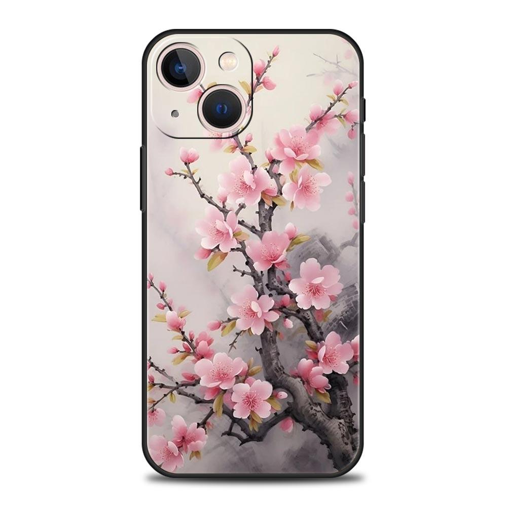 Чехол для телефона с изображением вишни для iPhone Samsung Galaxy Redmi Xiaomi Oppo OnePlus Note SA 7 8 9 10 11 12 13 14 20 21 22 23 53 54 Pro Max Ultra TPU Soft