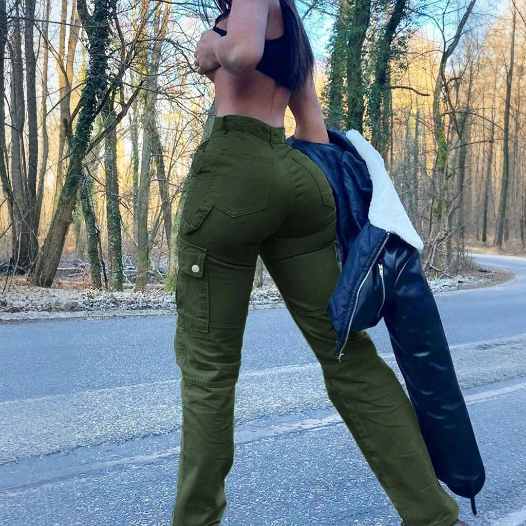 Women's Loose And Casual Trend Ripped Casual Fashion Loose Straight Tube Leg Jeans