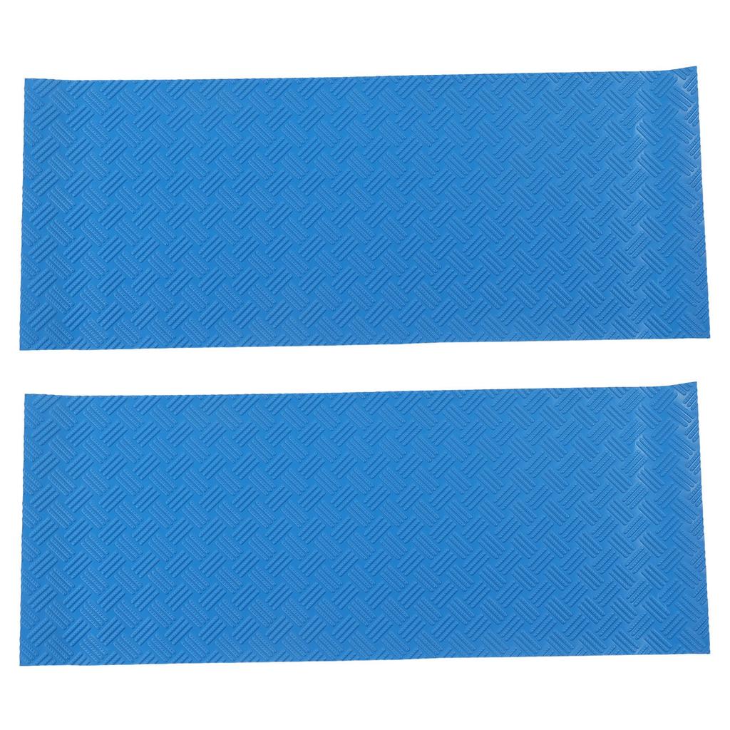 2 шт. Коврик для лестницы бассейна Резиновая защитная напольная накладка для ступени 60x24x0,1 см Набор