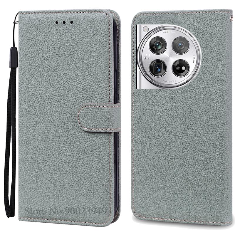 For Oneplus 12 Case Leather Wallet Flip Cover Phone Case For Oneplus 12 Coque Fundas For One Plus 12 Oneplus12 Phone Case Fundas