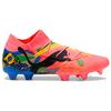 Puma Неймар-младший. Мужские кроссовки x Future 7 Ultimate FG AG Copa América Pack Pink Sunset-Glow Black 107839-01