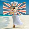 1Pc Cuphead Mugman Adventure Beach Towel Microfiber Beach Towel Thin Absorbent For Beach Swimming Yoga Bath Sports 0917249