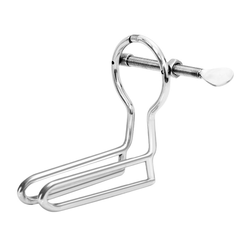 Вагинальный расширитель Speculum, металлический зажим для половых губ, зажим для клитора, игры для взрослых, секс-игрушки, БДСМ, анальный тренинг для женщин, расширитель влагалища