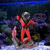Ecological Aquarium Treasure Hunt Man Underwater Landscaping Pneumatic Toy Diver