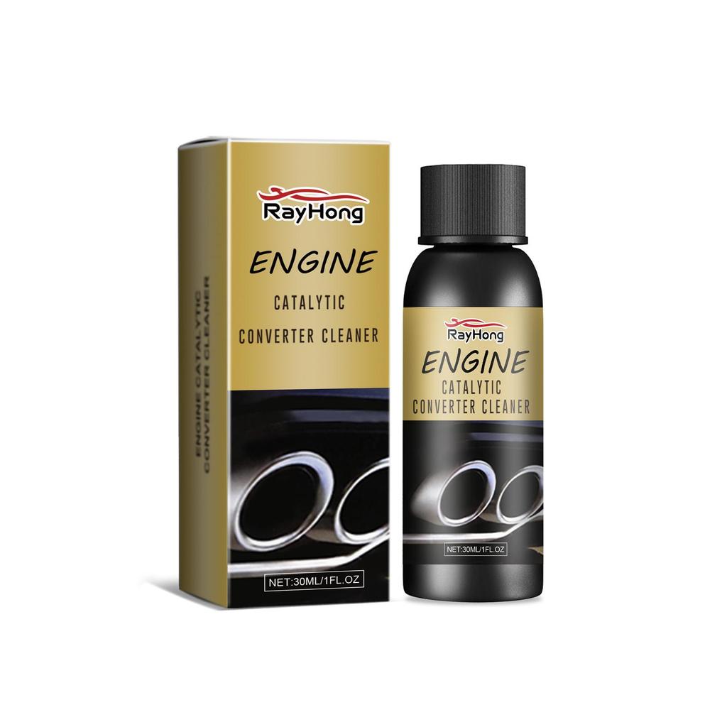 RAYHONG Очиститель каталитического нейтрализатора двигателя Удаление и очистка углерода Очиститель выхлопных газов двигателя
