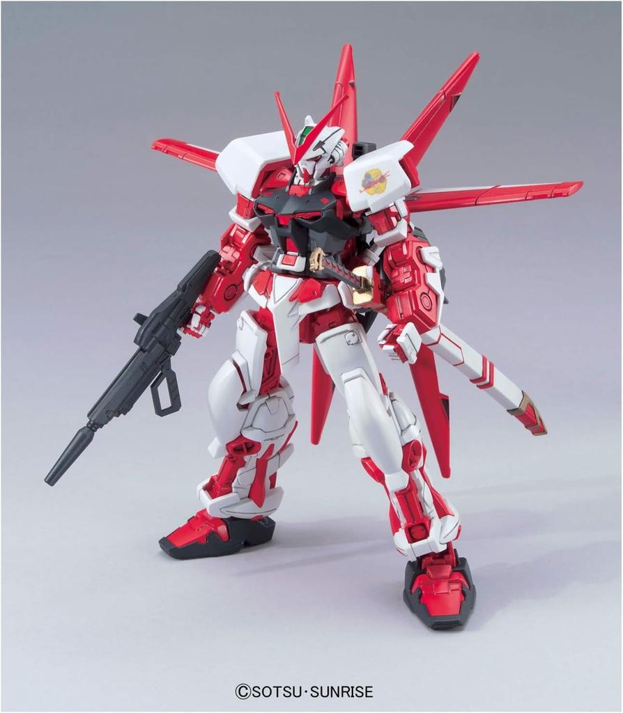 BANDAI SPIRITS HG Мобильный костюм Gundam SEED VS ASTRAY Gundam Astray Red Frame масштабная пластиковая модель MBF-P02R (Полет оборудован) 1/144 с цветовой кодировкой