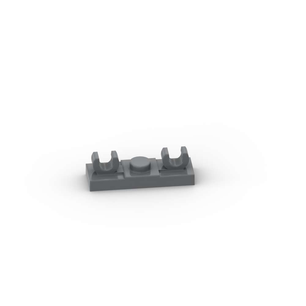 MOC 10 ШТ. 79987 Модифицированные строительные блоки 1x3 с 2 открытыми зажимами O Кирпич Частица Головоломка Образовательные игрушки Детские подарки на день рождения