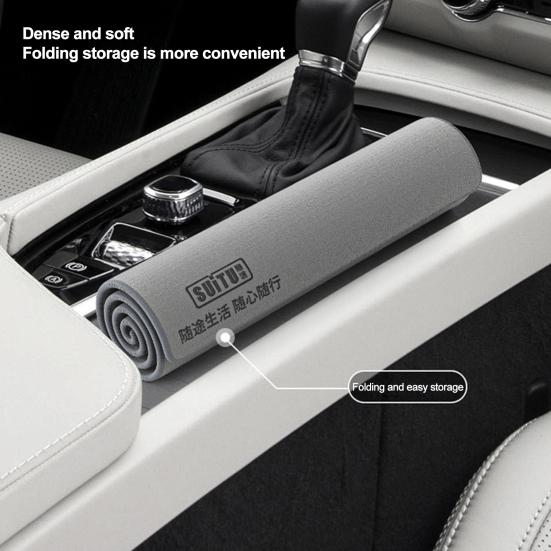 Полотенце для мытья автомобиля, утолщенное, не выцветающее, замшевое, коралловое, бархатное, авто полотенце, автомобильные аксессуары