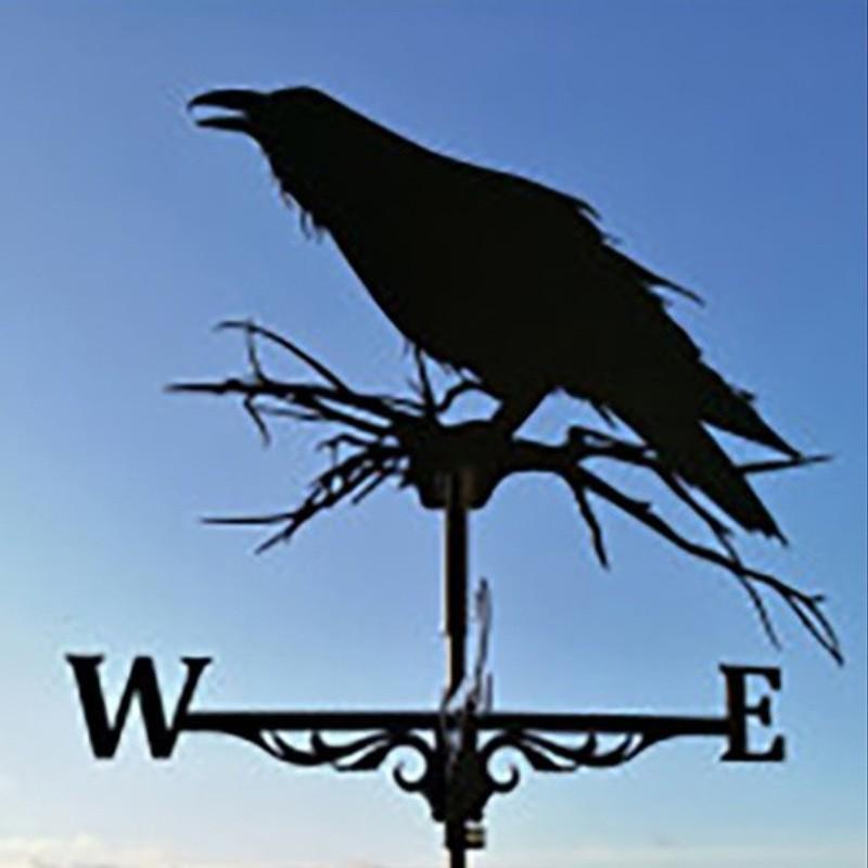 Новый стальной флюгер, направление ветра, уличный садовый кол, ферма, крепление на крыше, индикатор направления