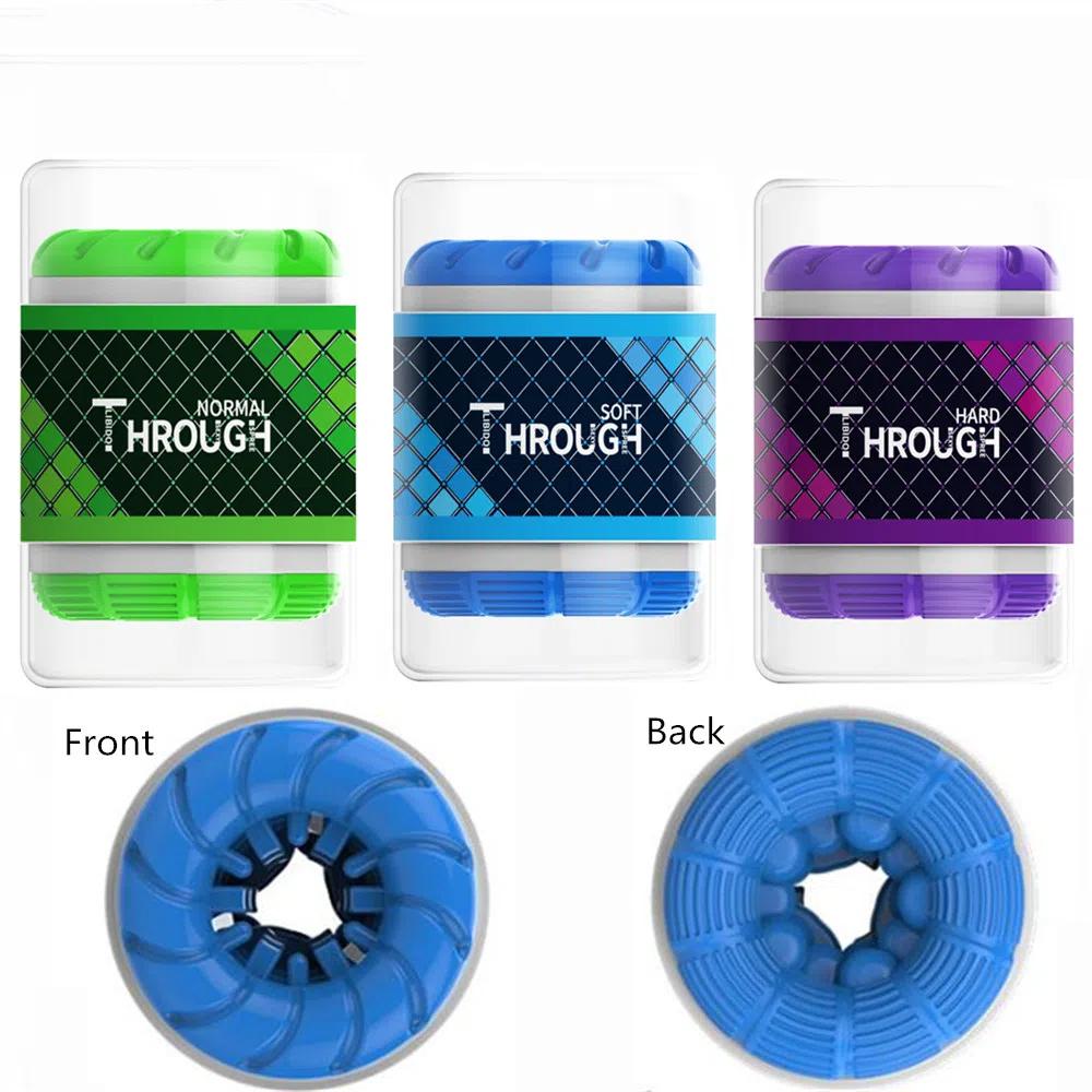 Simulation Vagina Texture Masturbation Cup for Men Dual Ended Pussy Cup Penis Enlargement Pump Male Penis Massage Sex Toys