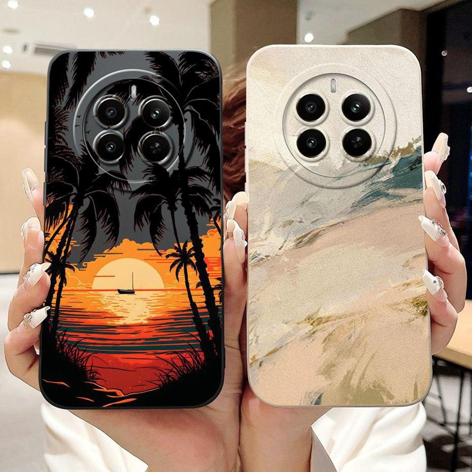 Fashion New Design For Realme 12+ 12X 12 5G Lens Protective Phone Case For Realme 12X 12 Plus 5G Soft Silicone Jelly Cases
