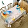 Small Relief Flower Pattern Tablecloth Simple Background Washable Cloth Thicken Cotton Rectangular And Round Table Cloth