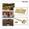 Charnière en T Décorative 200 mm Galvanisé Jaune - KOTARBAU®