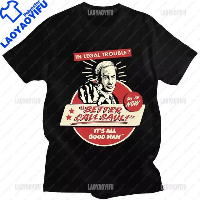 Breaking Bad Heisenberg Better Call Saul Los Pollos Cook An Fashion Unisex 2023 New Short Sleeve Hipster Summer Oneck Tees