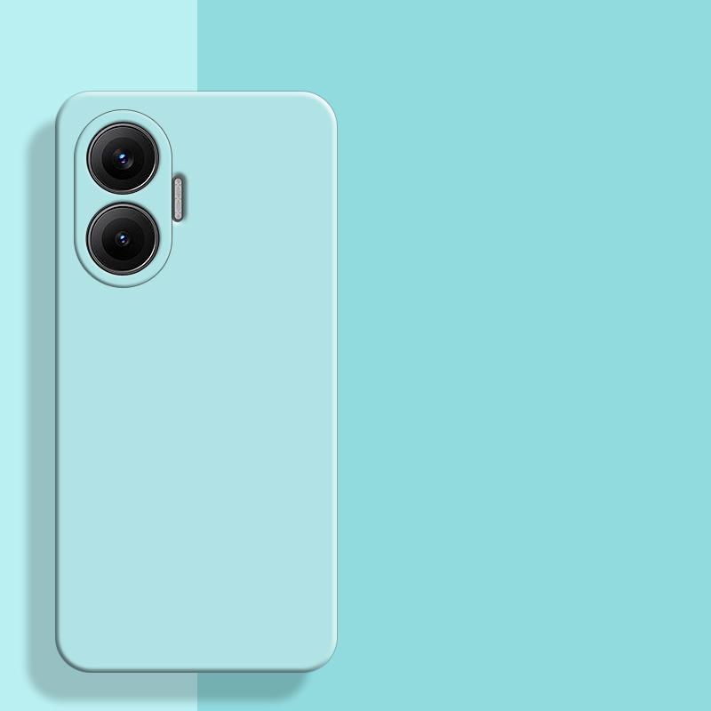 Для чехла Poco F7 Для Xiaomi Poco F7 5G Чехол 6,83 дюйма Жидкий силиконовый каучук Ударопрочный бампер Для Poco F7 Fundas