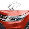 Для Suzuki Vitara 2016 2017 2018 Автомобильный Передний Фары Лампа Детектор Рамка Наклейка ABS Хромированная Накладка Молдинг Деталь