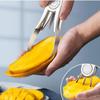 Stainless Steel Mango Cutter Avocado Slicer Splitter Fruit Melon Cutting Knife Peeler Coring Diced Peeling Tool Kitchen Gadgets