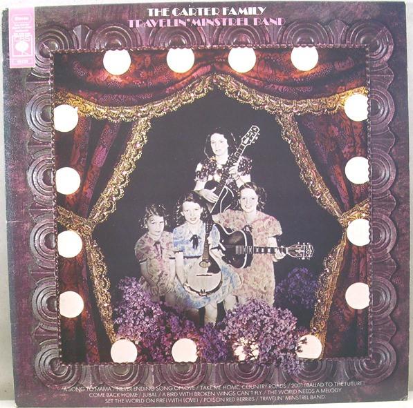 Виниловая пластинка СЕМЬЯ КАРТЕР - Travelin' Minstrel Band S65228 CBS 1972 Великобритания Кантри/Фолк Б/у