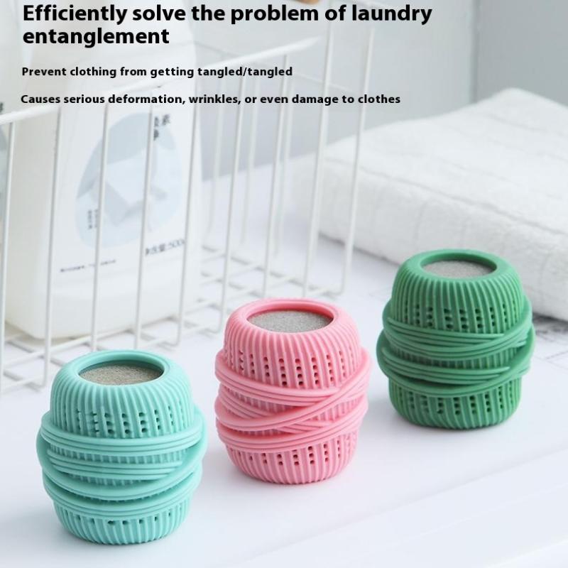 Мячик для стирки clothes Antiknotting Laundry Balls Ремешок Губка Можно добавлять жидкость Удаление трением пятен Стиральные шарики