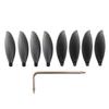 8x Propeller Props For Parrot Anafi Drone RC Quadcopter Replacement Propeller Accessory Spare Parts Wing Fans Wrench