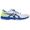 Asics Gel Upcourt 6 Slip Resistant Low Top Badminton Shoes Men's White Blue Sneakers 1071A104-103