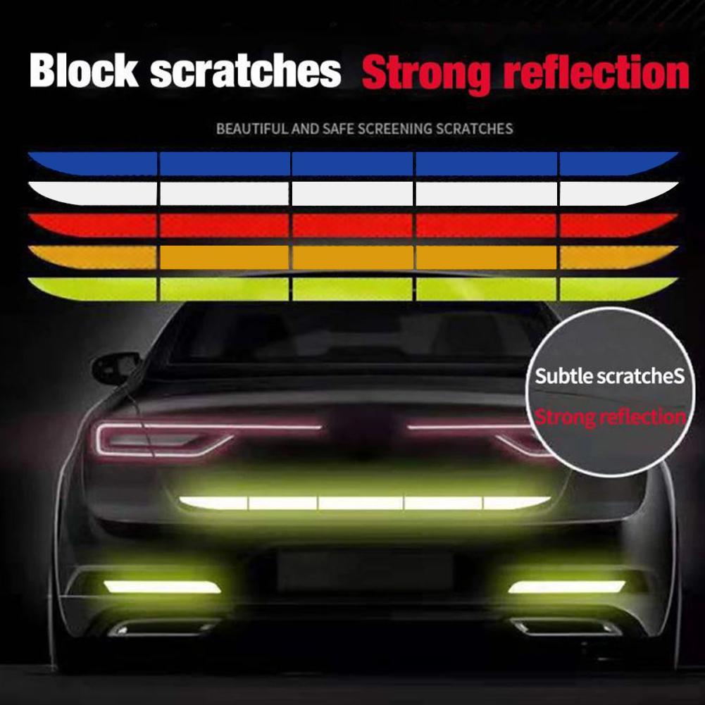 Car Sticker Reflective Warning Safety Tape Anti Collision Reflective Accessories For Automobile G8Q8