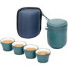 Portable Ceramic Travel Tea Set