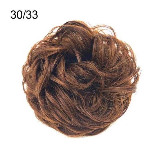 Puntos Женский эластичный пучок для волос, хвостик, накладной небрежный волнистый шиньон, аксессуар для волос