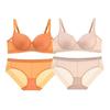 Wonder Bra Full Coverage Plus Bra Panties 2 Set (Tangerine + Light Skin) WBW3M2224_T