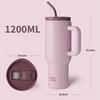 BOTTLE BOTTLE Tumbler with Straw, 1200ML, Leakproof Stainless Steel Water Bottle, Large Capacity Water Bottle with Double Wall, Vacuum Insulation, Kee