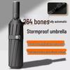 Большой автоматический складной зонт с 24 спицами – Ветрозащитный, солнцезащитный и дождезащитный с возможностью нанесения индивидуальной рекламы