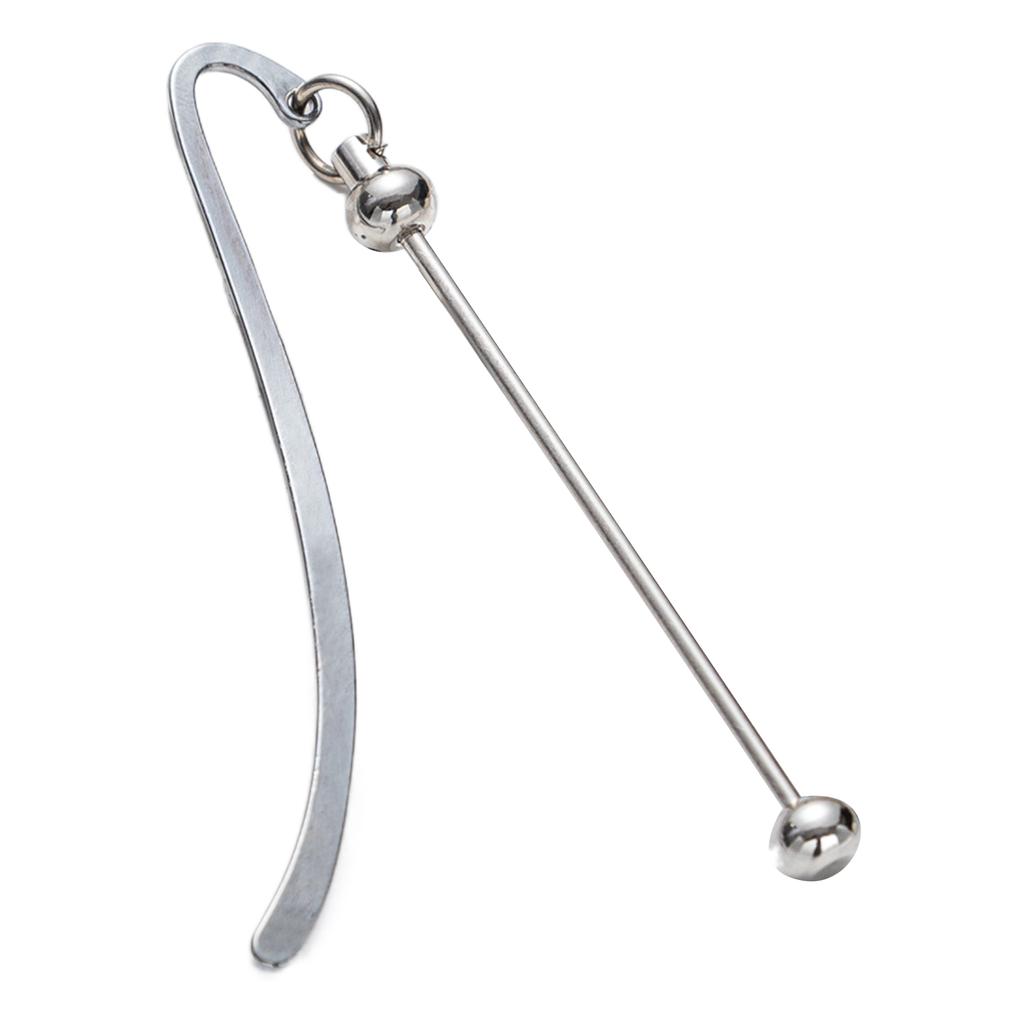 Закладки для книг с крючками из бисера своими руками, металлические маркеры для книг с длинным кулоном, аксессуары для чтения, подарок для книголюба, книжного червя