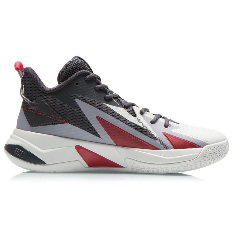 Баскетбольные кроссовки Li Ning Battle Falcon, удобные, универсальные, амортизирующие, нескользящие, износостойкие, водонепроницаемые, средней высоты ABAR093-2