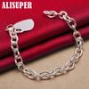 925 Sterling Silver Heart Bracelet Jewelry