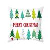 Роскошно мягкая 18-дюймовая наволочка «Счастливого Рождества» с Санта-Клаусом и праздничными цветами