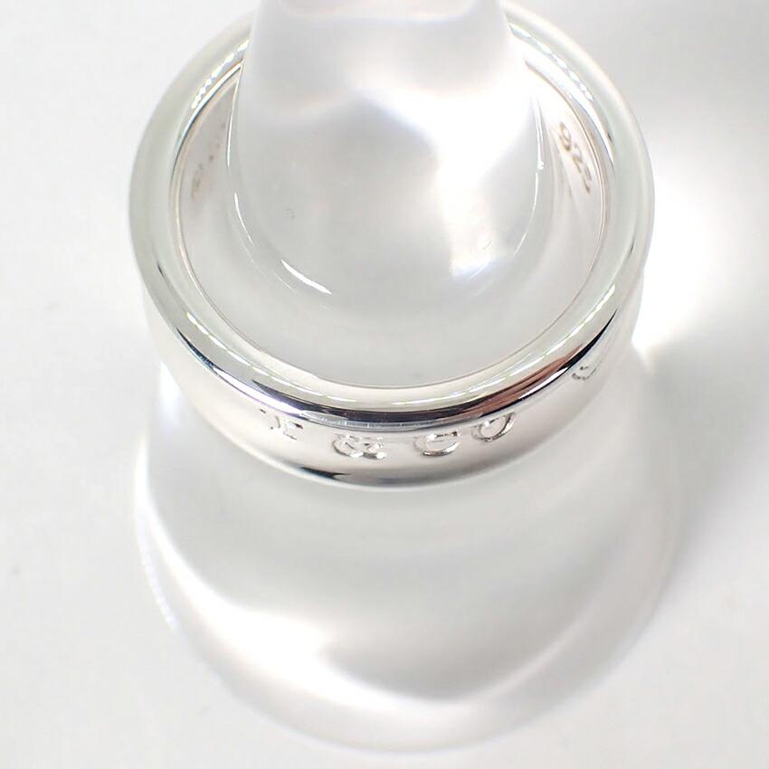 [Used] TIFFANY/Tiffany 925 1837 Ring/No. 12/g459-48