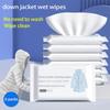 Disposable Down Jacket Cleaning Wipes - Portable, Degreasing, and Free of Wash