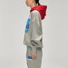 Fear of God Essentials Спортивная толстовка Sixers Бетонный меланж/Красный Унисекс Топы Серый 192NB256416F