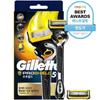 Gillette ProShield Yellow Razor + Extra Blade, 1 Set ,Korean Razor Blade