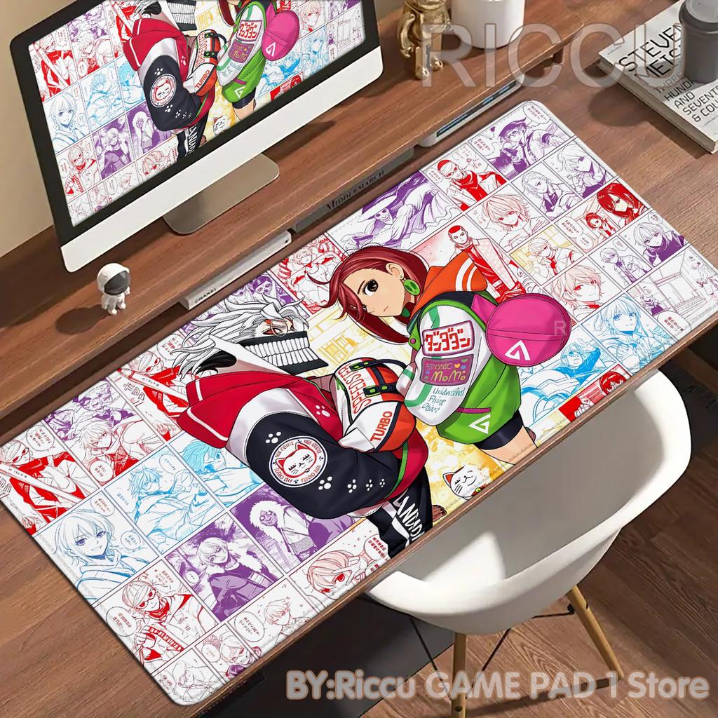 Mouse Pad Laptop Ayase Momo Takakura Ken Seiko Kawaii Mousepad XXL Dandadan Anime Girl Keyboard Rug PC Gamer Cabinet HD Desk Mat